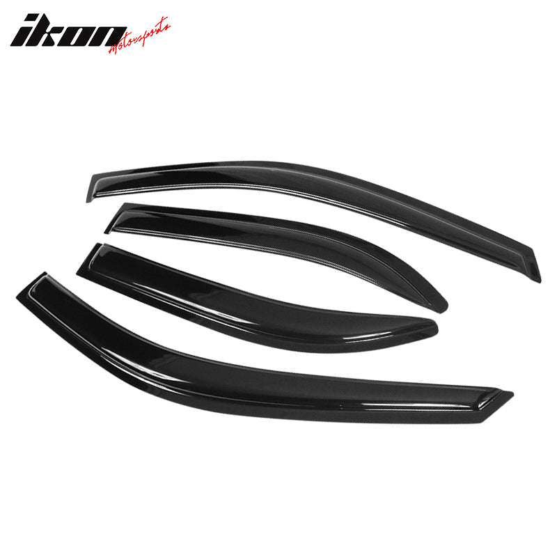 Acrylic Window Visors fits1993-1997 Toyota Corolla Vent Rain Sun Wind Guard