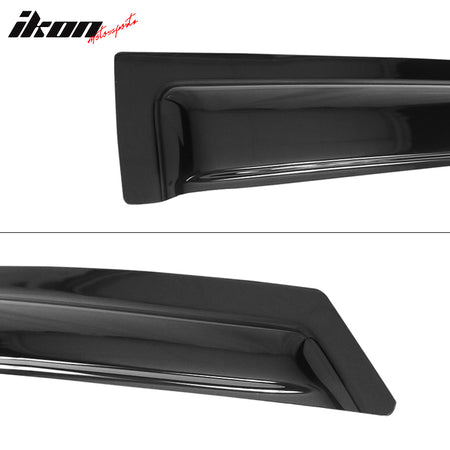 Acrylic Window Visors fits1993-1997 Toyota Corolla Vent Rain Sun Wind Guard