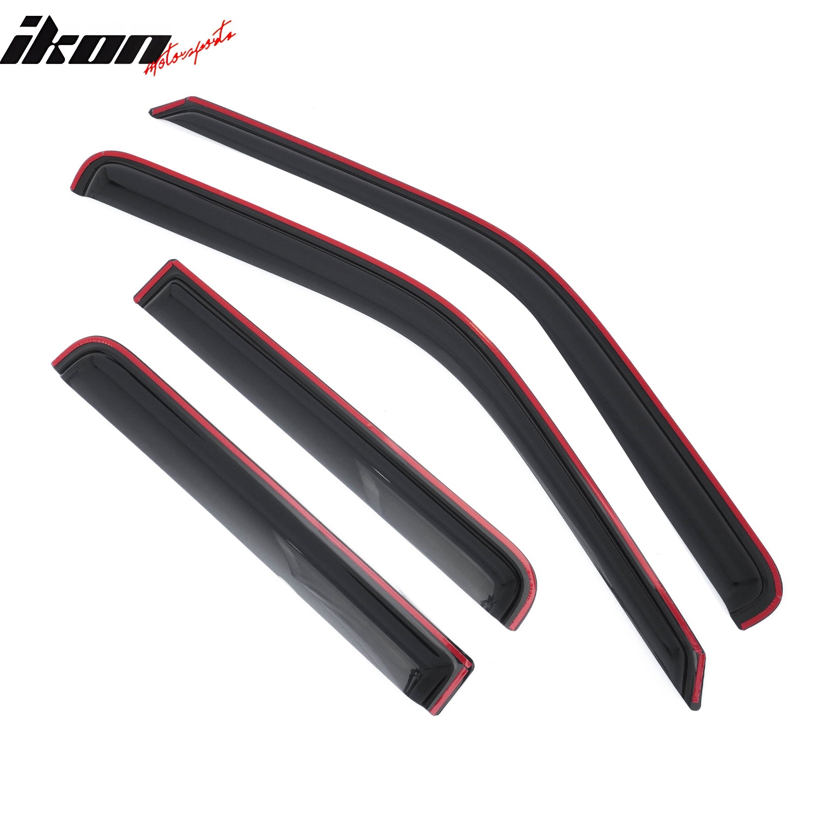 Fits 93-98 Volkswagen Golf 5DR Window Visors In-Channel Sun Rain Guard Deflector