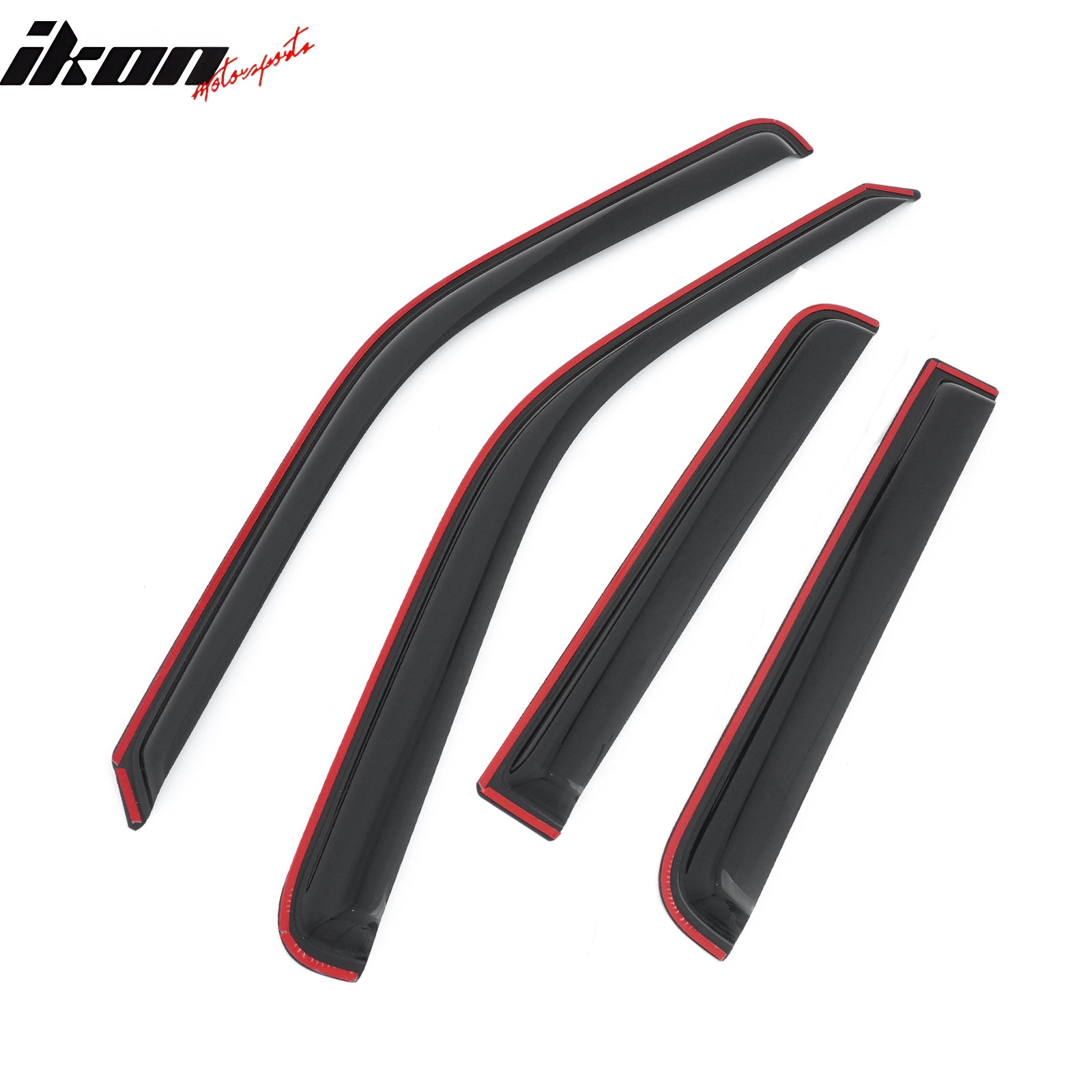 Fits 93-98 Volkswagen Golf 5DR Window Visors In-Channel Sun Rain Guard Deflector