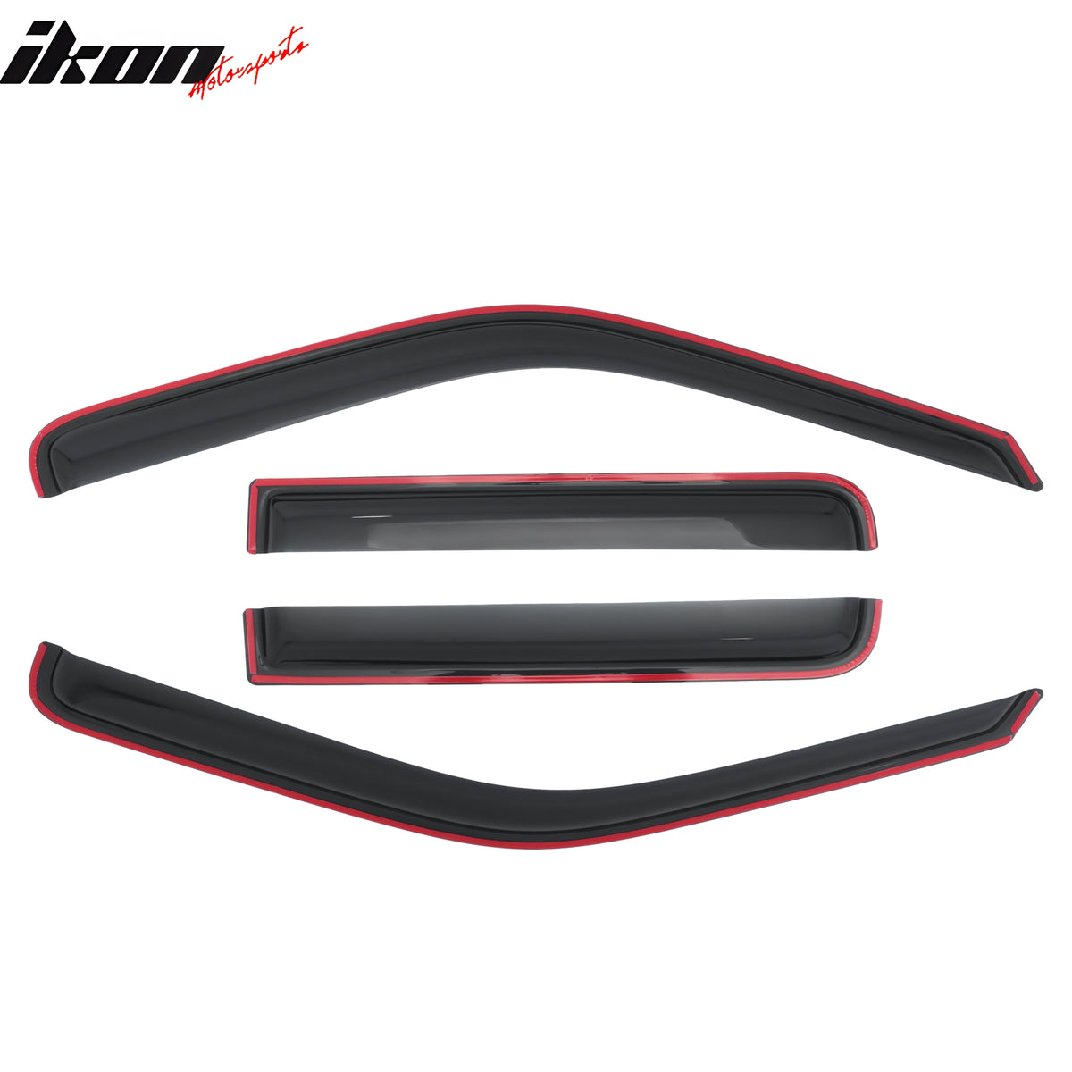 Fits 93-98 Volkswagen Golf 5DR Window Visors In-Channel Sun Rain Guard Deflector