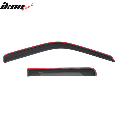 Fits 93-98 Volkswagen Golf 5DR Window Visors In-Channel Sun Rain Guard Deflector