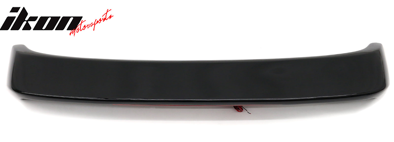 Fits 93-01 Subaru Impreza Sedan Coupe Rear Trunk Spoiler W/LED Light Gloss Black