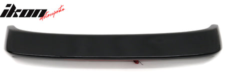 Fits 93-01 Subaru Impreza Sedan Coupe Rear Trunk Spoiler W/LED Light Gloss Black