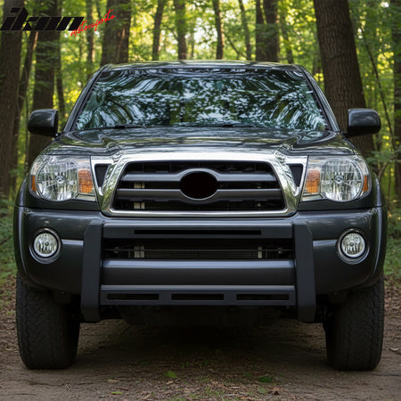 Fits 05-15 Toyota Tacoma Bull Bar Front Brush Push Bumper Grille Guard Protector