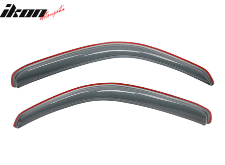 Fits 95-04 Toyota Tacoma Standard Cab In-Channel Window Visor Acrylic Rain Shade