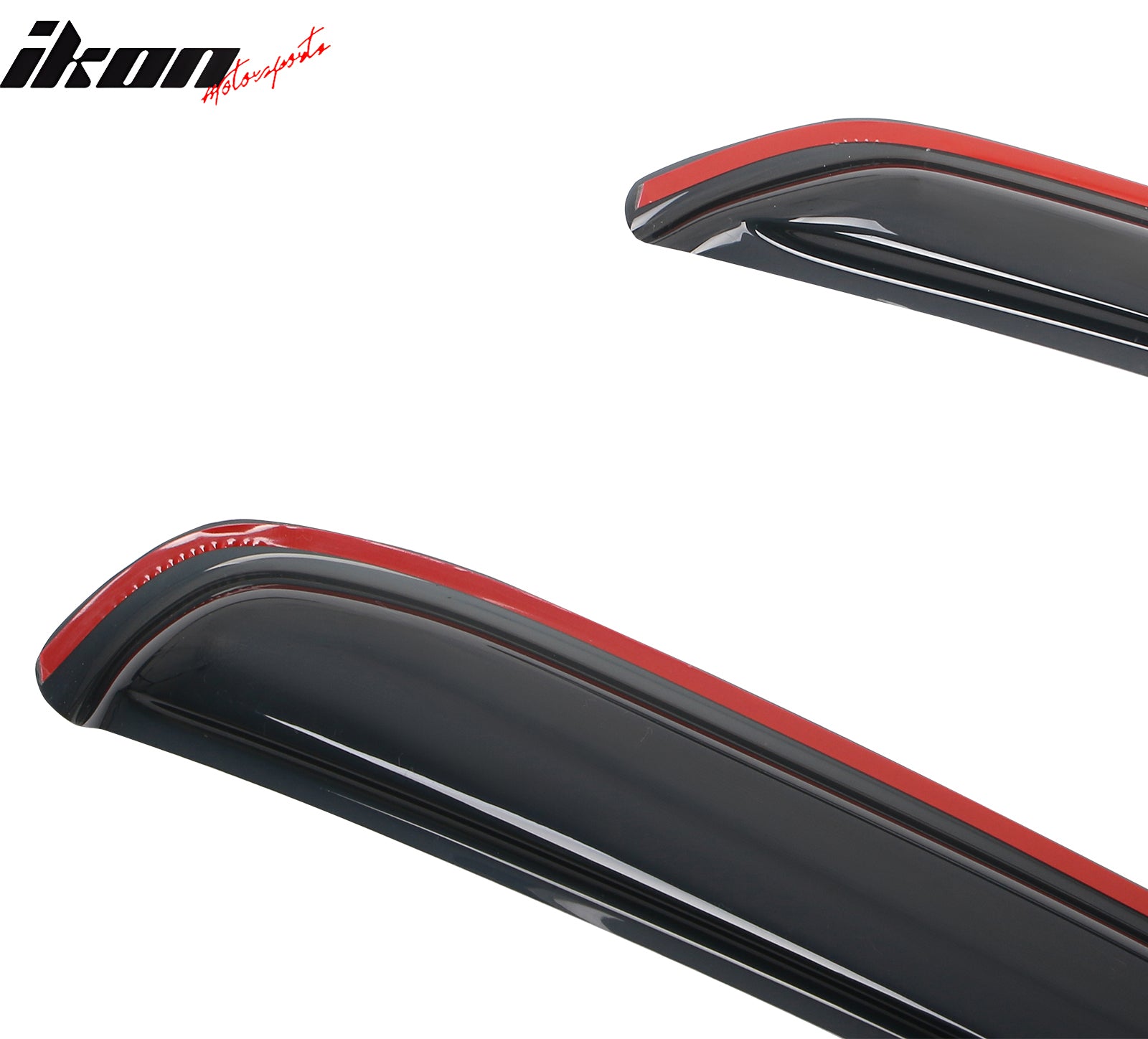 Fits 95-04 Toyota Tacoma Standard Cab In-Channel Window Visor Acrylic Rain Shade