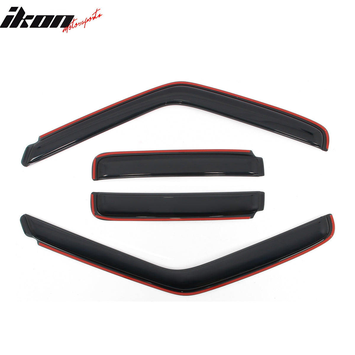 Fits 95-05 GMC Jimmy Chevy Blazer 4Dr In-Channel Window Visors Acrylic Deflector