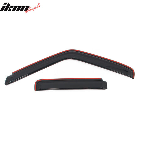 Fits 95-05 GMC Jimmy Chevy Blazer 4Dr In-Channel Window Visors Acrylic Deflector