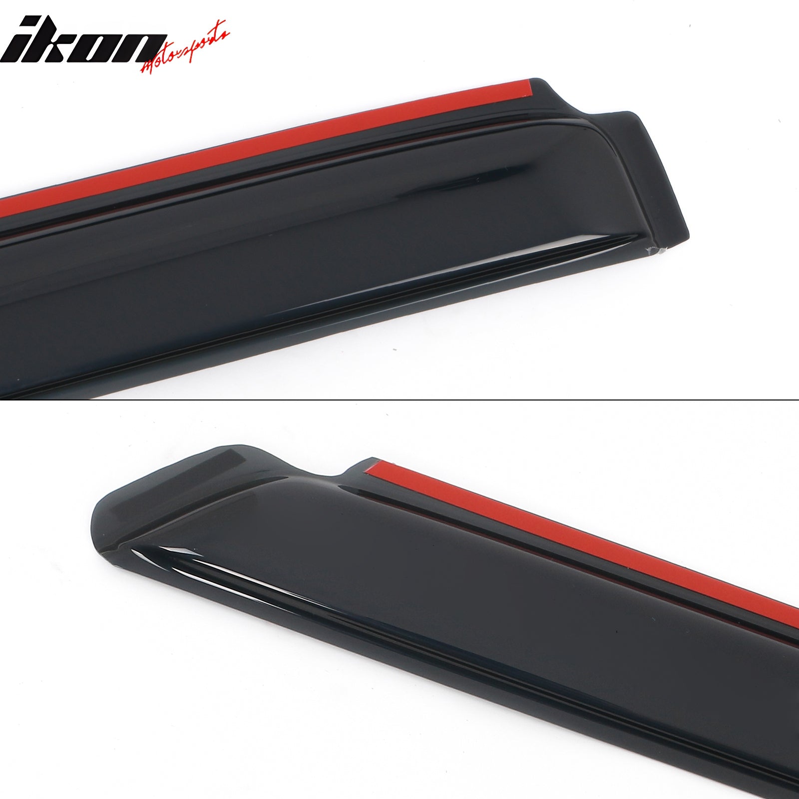 Fits 95-05 GMC Jimmy Chevy Blazer 4Dr In-Channel Window Visors Acrylic Deflector