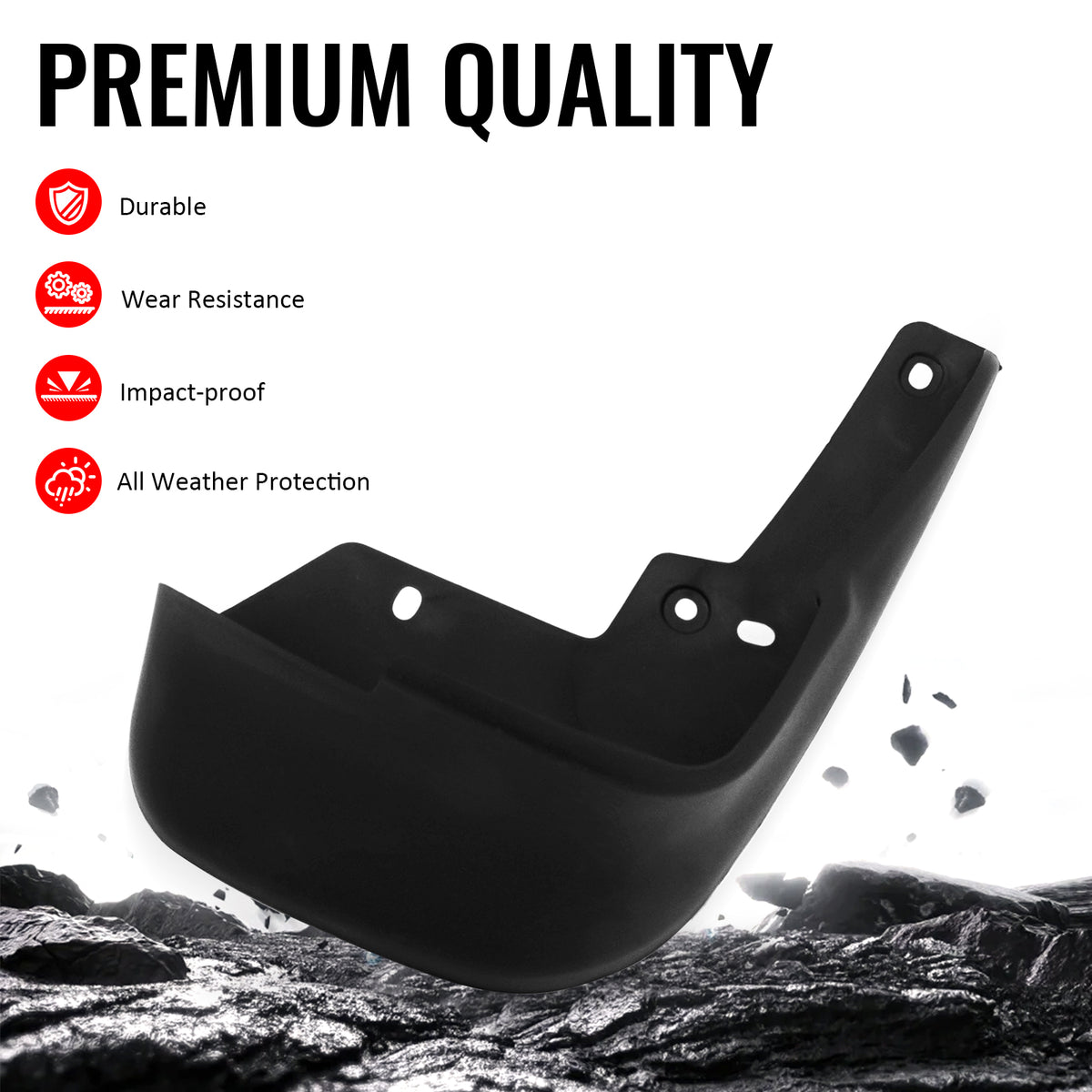 Fits 96-98 Honda Civic Coupe Sedan Fender Mud Flaps Wheel Arch Splash Guards PP