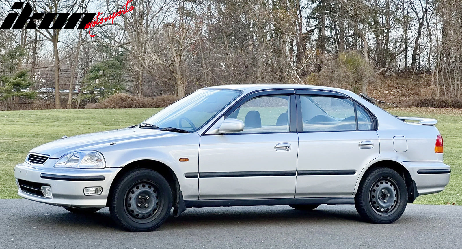 Fits 96-98 Honda Civic Coupe Sedan Fender Mud Flaps Wheel Arch Splash Guards PP