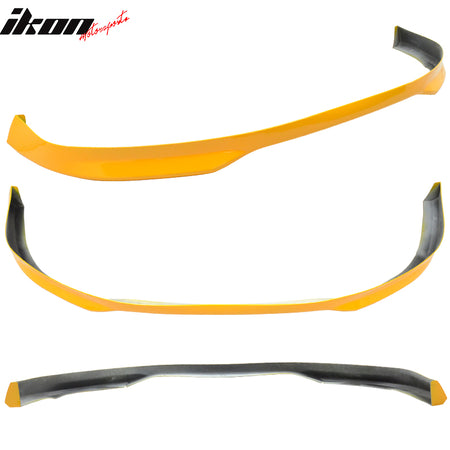 Fits 96-98 Honda Civic EK TR Type R Front Bumper Lip Spoiler PU Orange Splitter