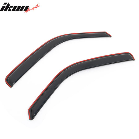 Fits 96-24 Chevy Express GMC Savana 1500/2500/3500 In-channel Window Visors 2PCS
