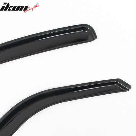 Fits 96-24 Chevy Express GMC Savana 1500/2500/3500 In-channel Window Visors 2PCS