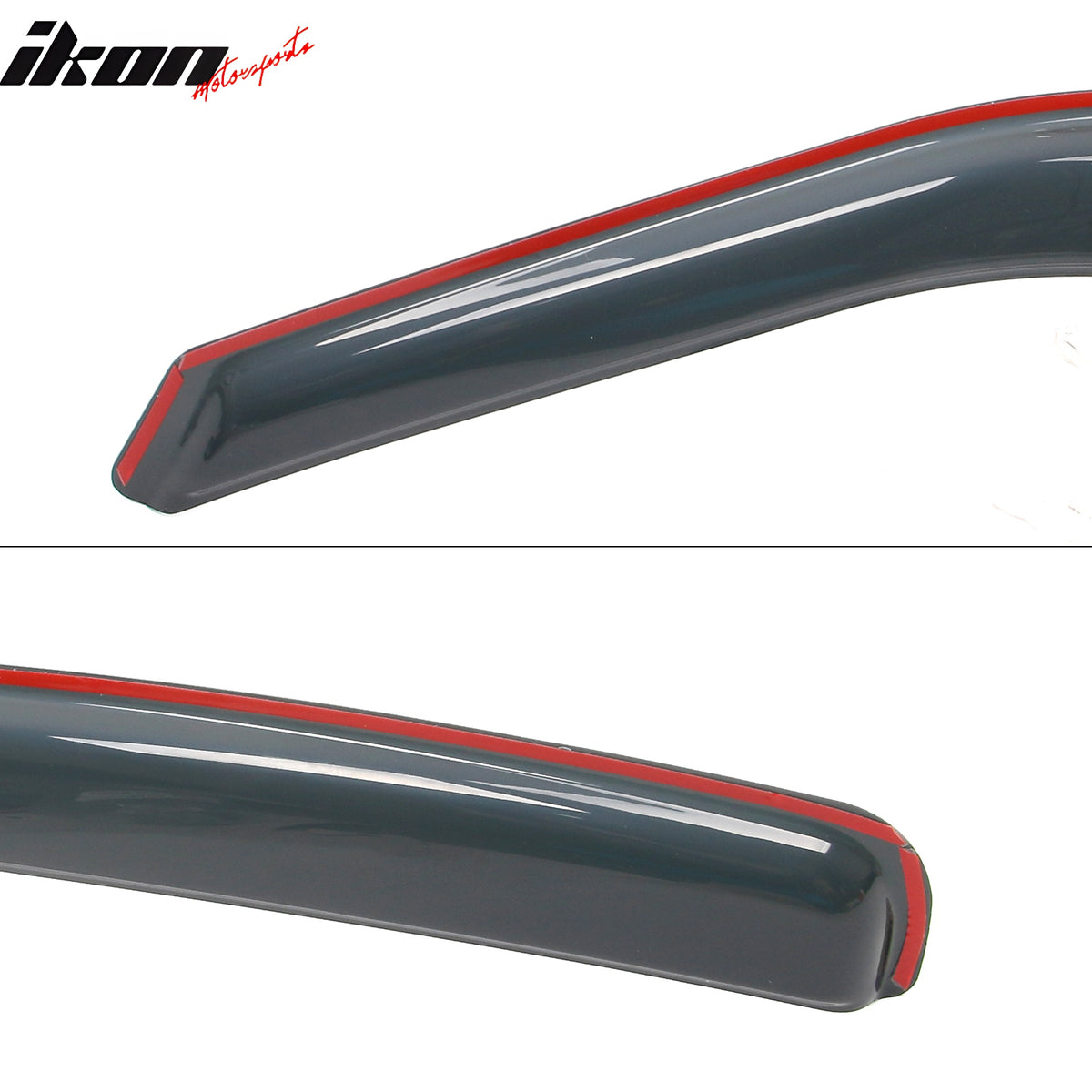 Fits 96-24 Chevy Express GMC Savana 1500/2500/3500 In-channel Window Visors 2PCS