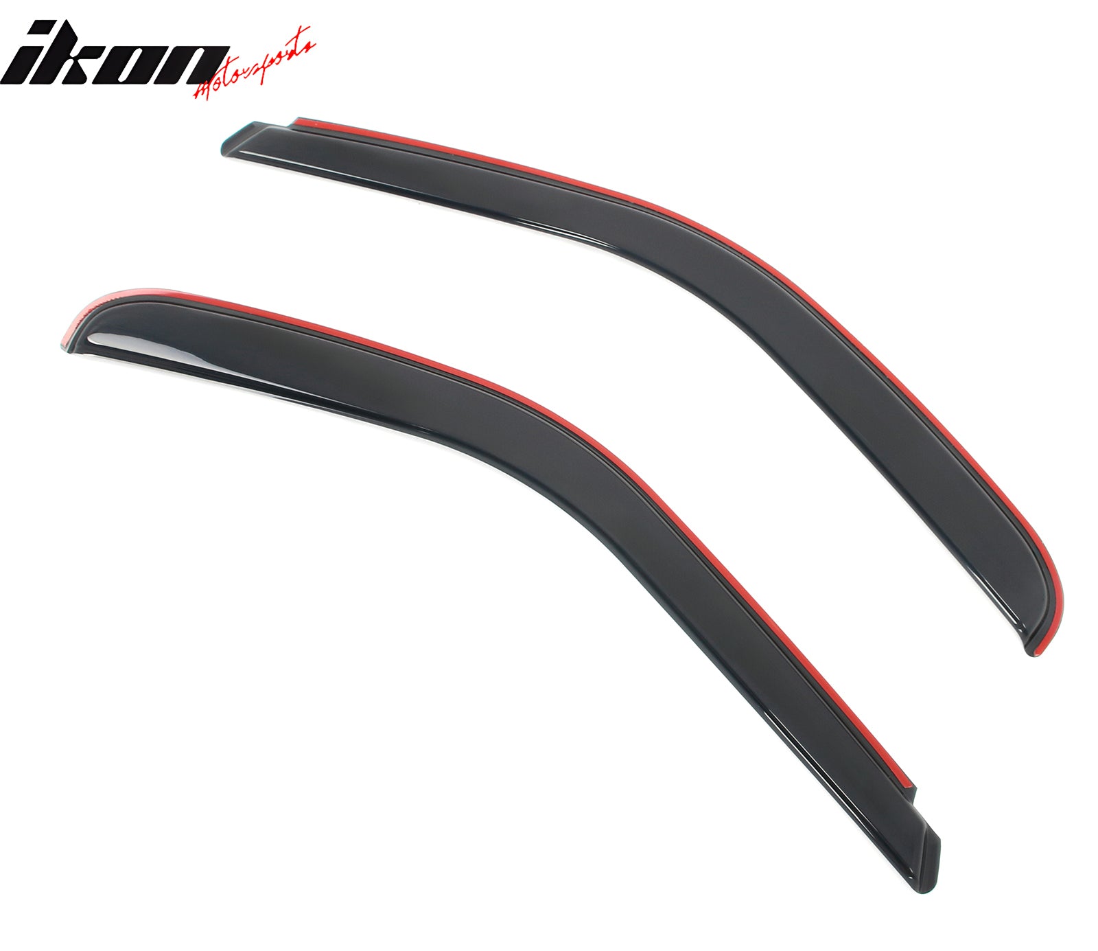 Fits 97-99 Ford F250& 97-03 F150 Standard Cab In-channel Window Visor Rain Shade