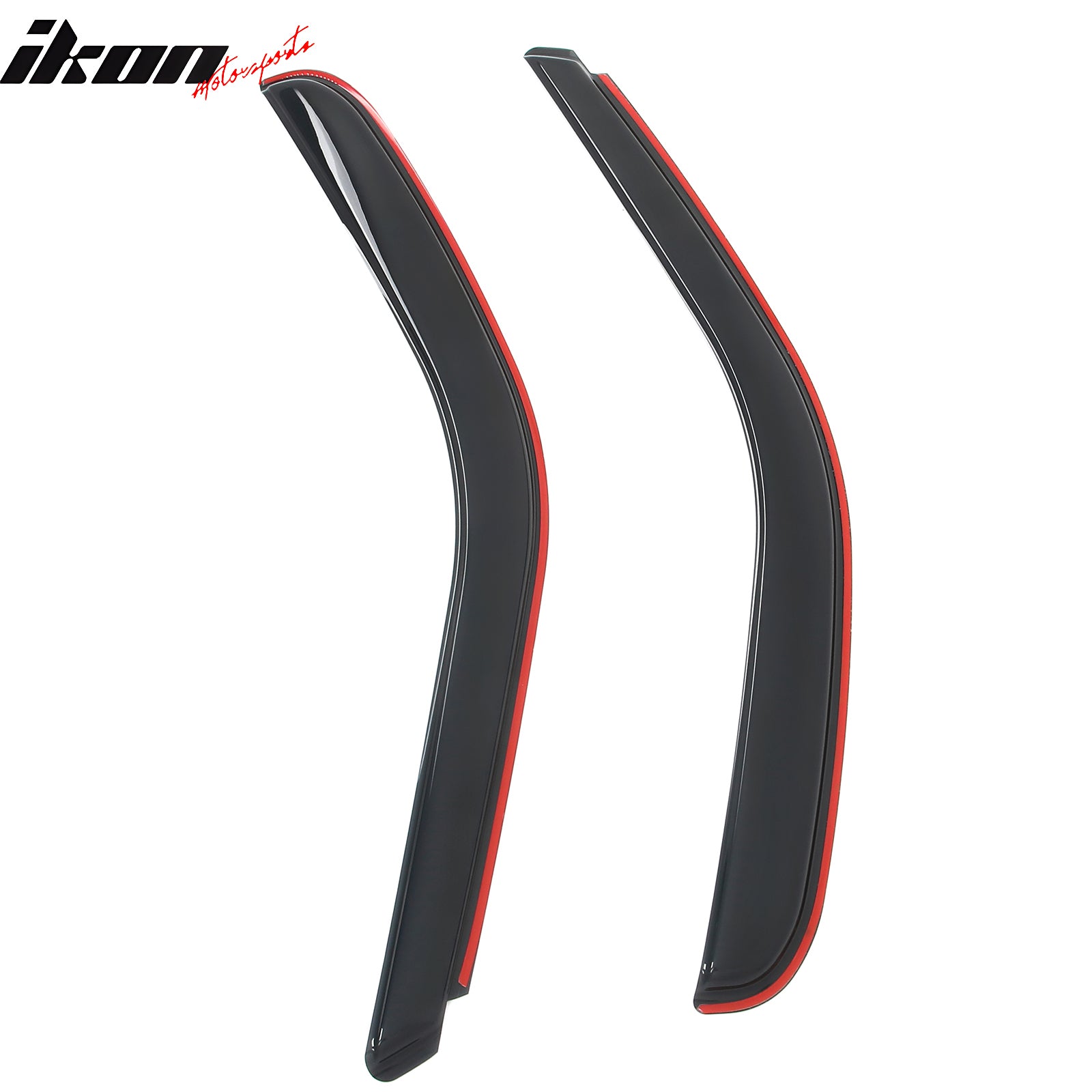 Fits 97-99 Ford F250& 97-03 F150 Standard Cab In-channel Window Visor Rain Shade