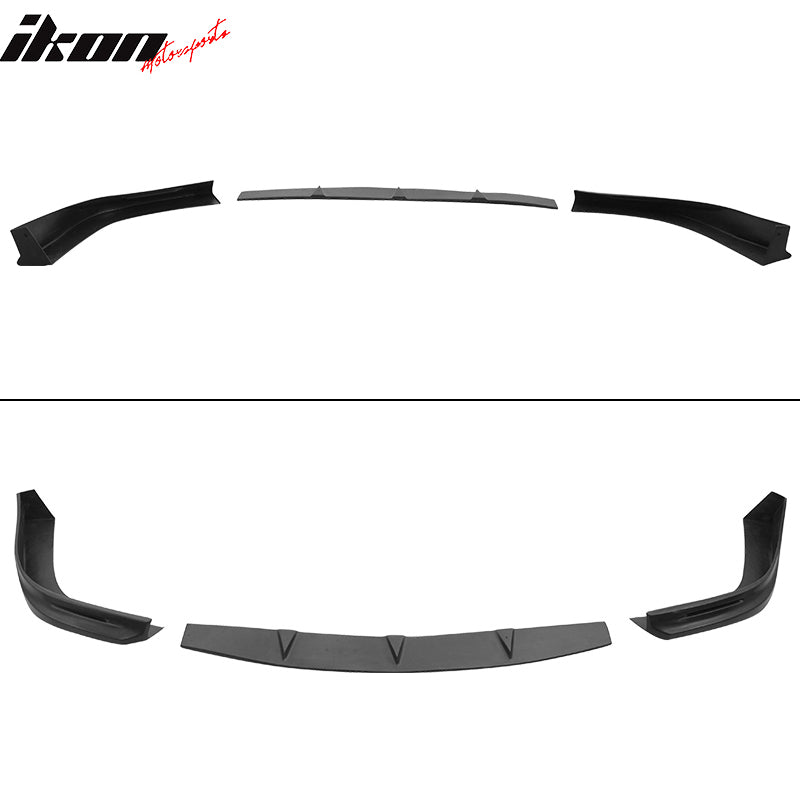 Fits 97-01 Subaru Impreza WRX Front Bumper Lip GD Style Spoiler 3PC PU Splitter