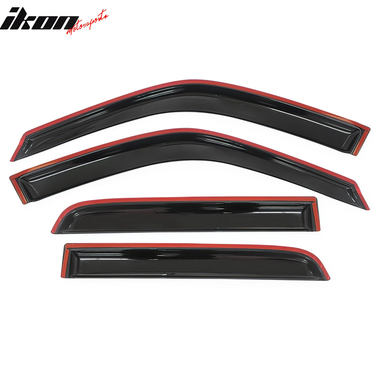 Fits 97-01 Honda CRV CR-V Acrylic 4PCS Window Visors Vent Rain Sun Guard Tape-On