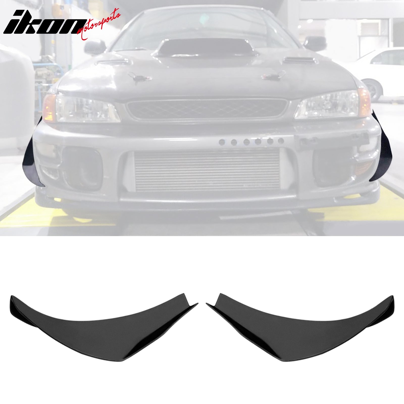 Fits 97-01 Subaru Impreza Front Lip Bumper Aprons Under Splitter PU MDA ...