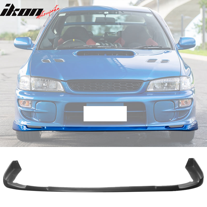 subaru gc8 c west front lip Impreza Bugeye Style STi Splitter PU Plastic 00-02 Black  Aero D Autos They play a vital role in protecting your original bumper from road bumps and scratch Order Front Lip OEM Style