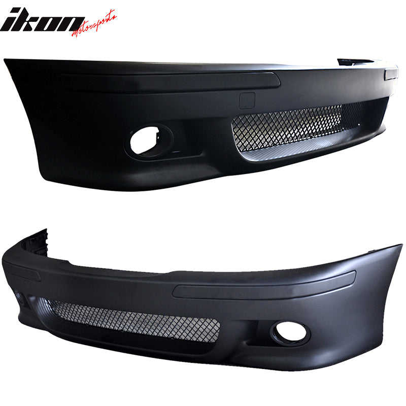 Fits 97-03 BMW E39 5 Series M5 Style Front Bumper Cover Conversion Replacement