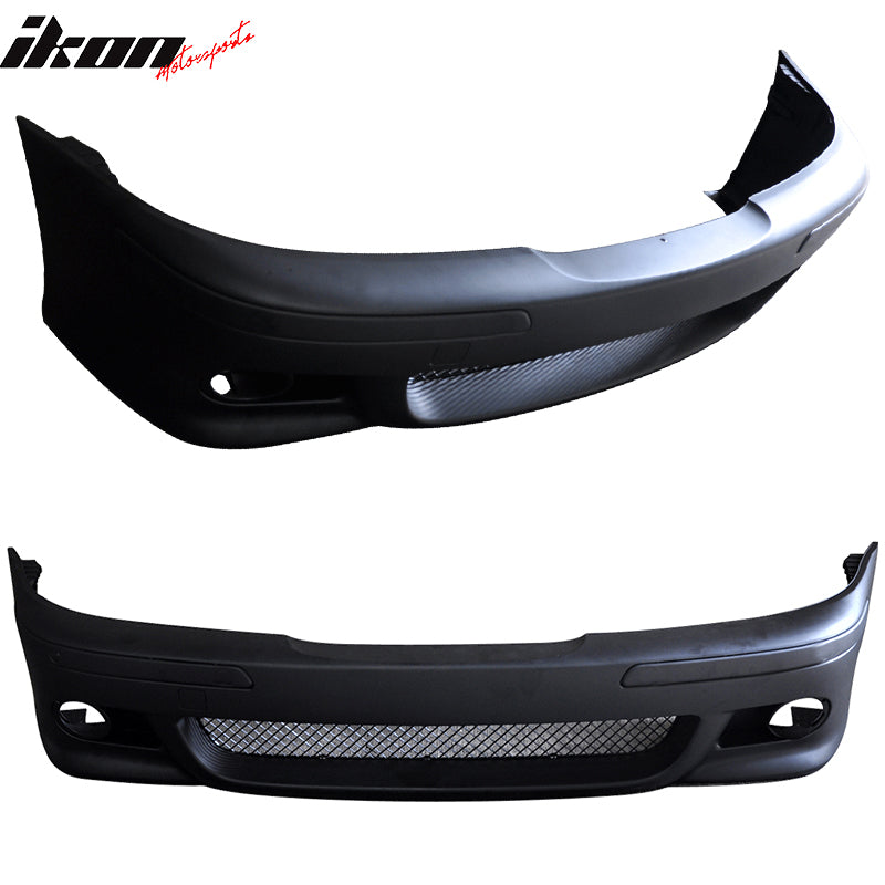 Fits 97-03 BMW E39 5 Series M5 Style Front Bumper Cover Conversion Replacement