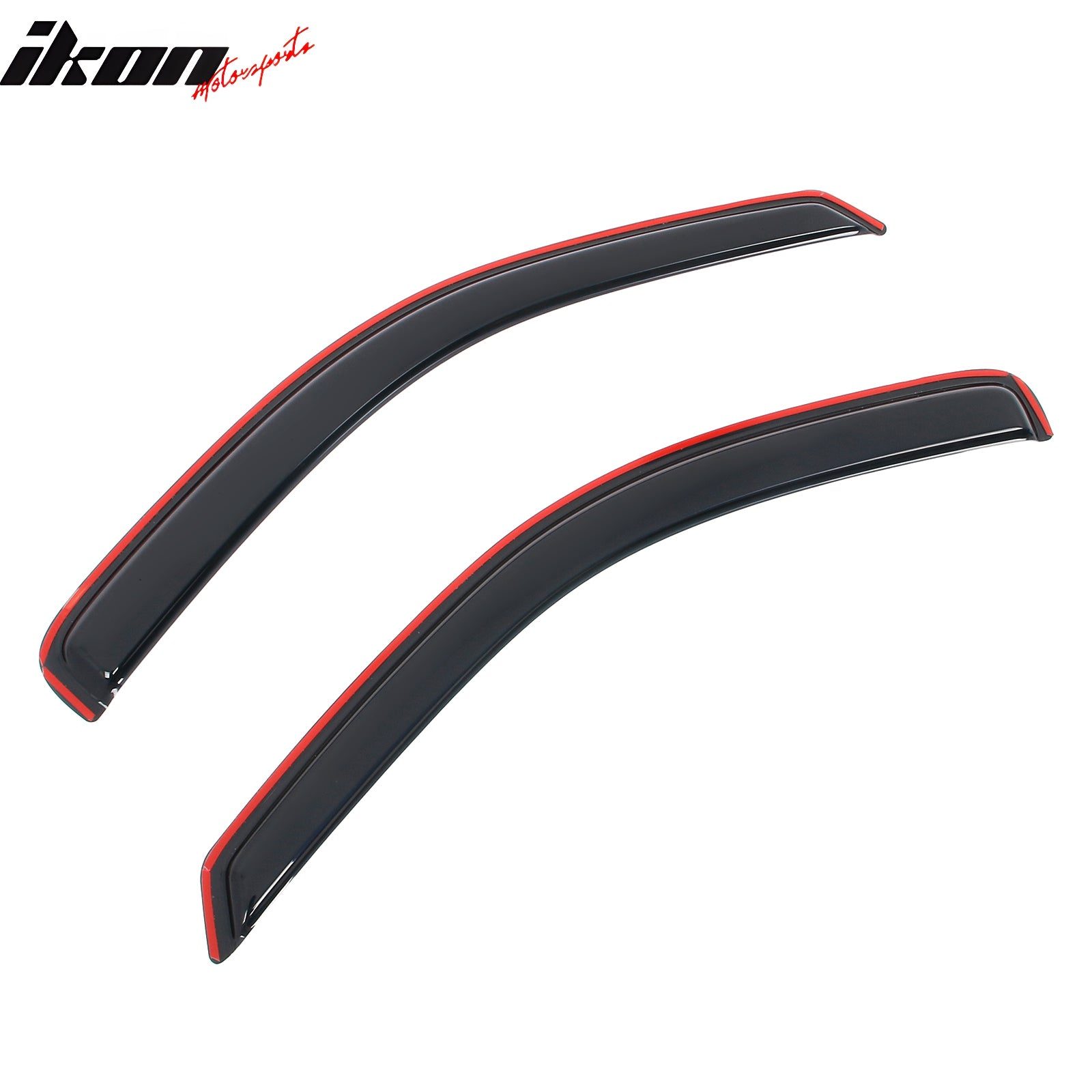 Fits 97-04 Dodge Dakota Standard Cab Window Visors In-Channel Rain Shade 2PCS