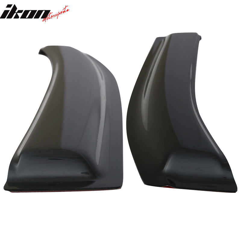 Fits 98-01 Nissan Altima Tape-On Window Visors Sun Rain Guards Deflectors 4PCS