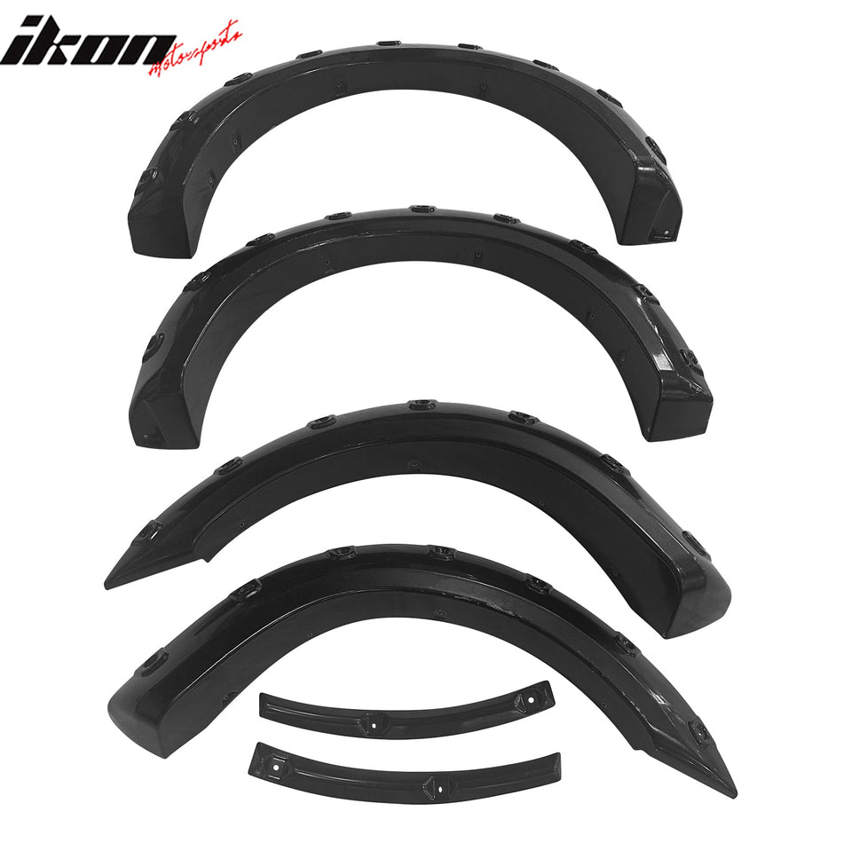 1998 - 2011 Ford Ranger XL/XLT Pocket Rivet Bolt Style Fender Flares 4PCIkon Motorsports