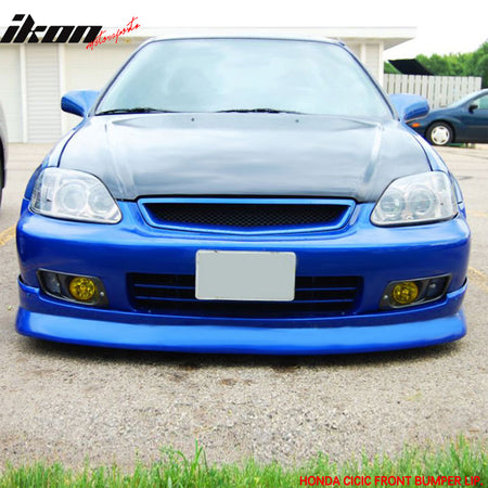 c wes front lip honda 99 1999-2000 Civic 2Dr/4Dr/Hb Type R They play a vital role in protecting your original bumper from road bumps and scratch Fits 99-00 Honda Civic CS