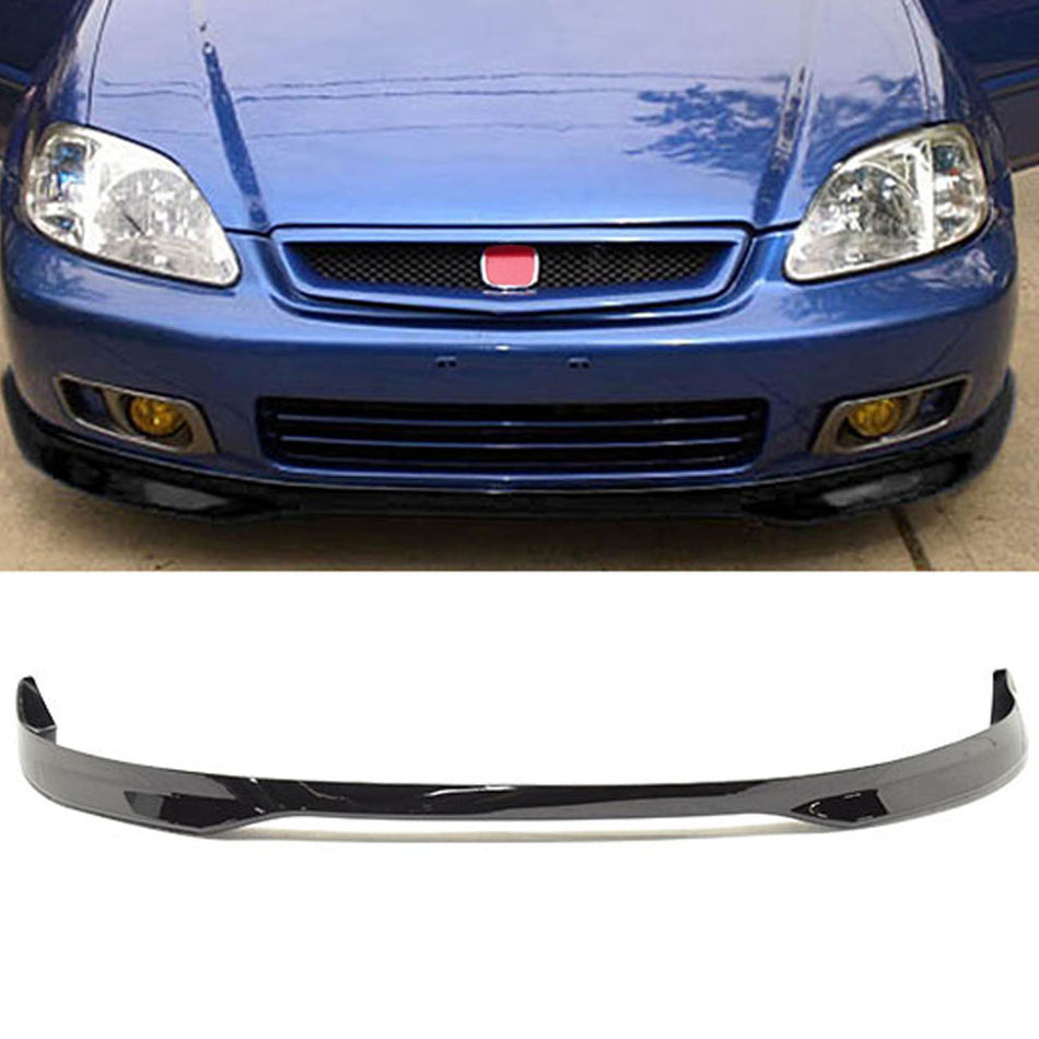 1999-2000 Honda Civic Type-R Style Front Bumper Lip Spoiler Spoiler PP