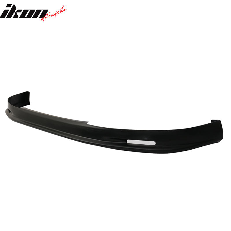 Fits 99-00 Honda Civic Mugen Style Front Bumper Lip Spoiler + Window Visor Guard