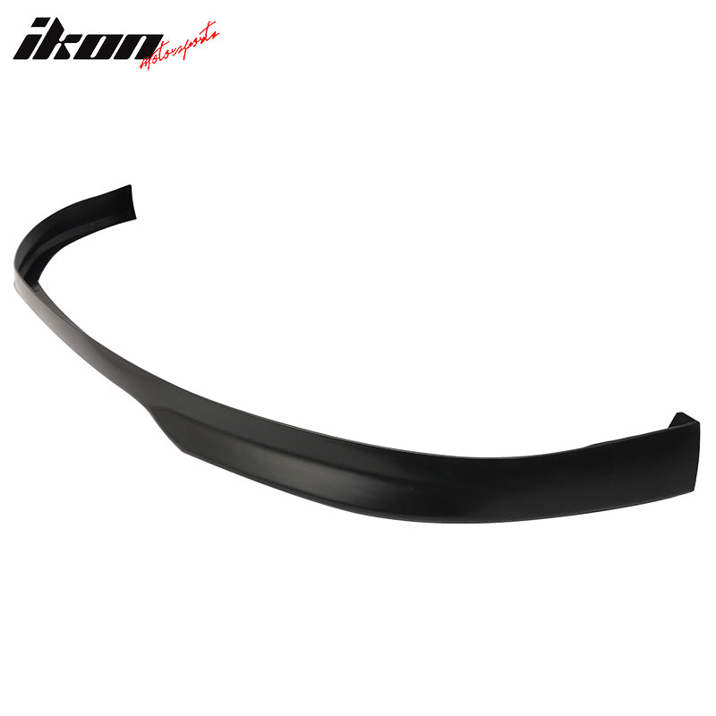 Front & Rear Bumper Lip Spoiler Kit For 1999-2000 Honda Civic EK - Unpainted Black PP (T-R Style)