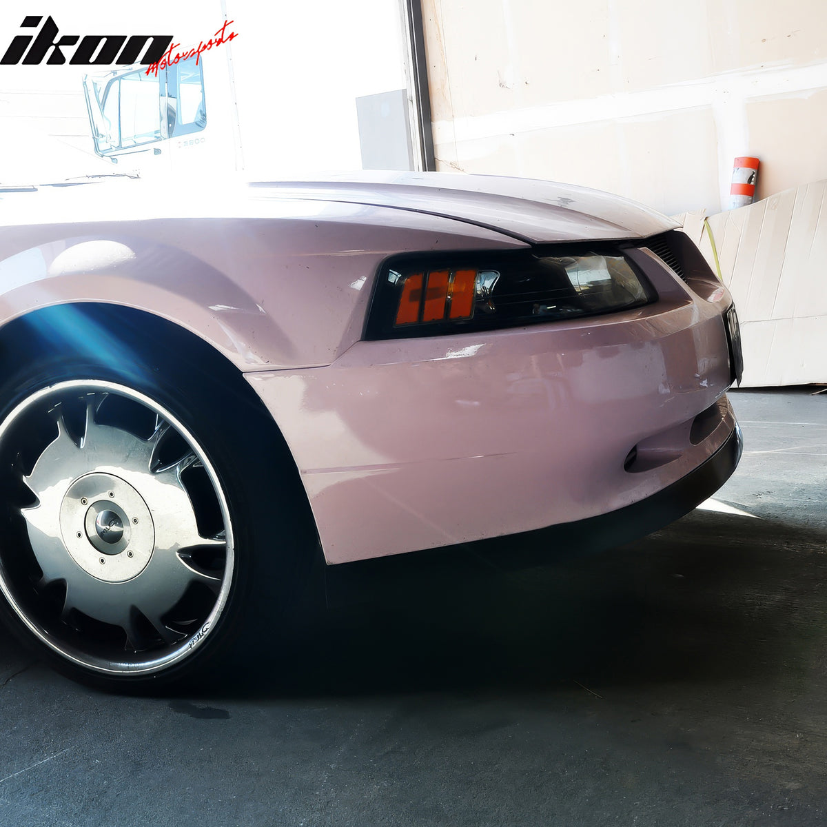 Fits 99-04 Ford Mustang Mach 2 Style Front Bumper Lip Spoiler Lower Splitter PU