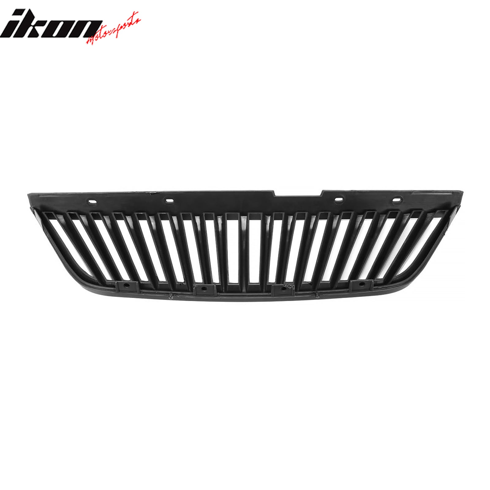 Fits 99-04 Ford Mustang Vertical Style Front Bumper Upper Grille ABS Unpainted