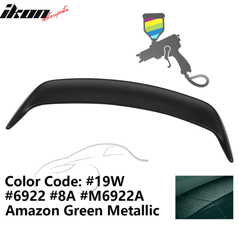 1999-2004 Ford Mustang OE Style #19W Amazon Green Trunk Spoiler ABS