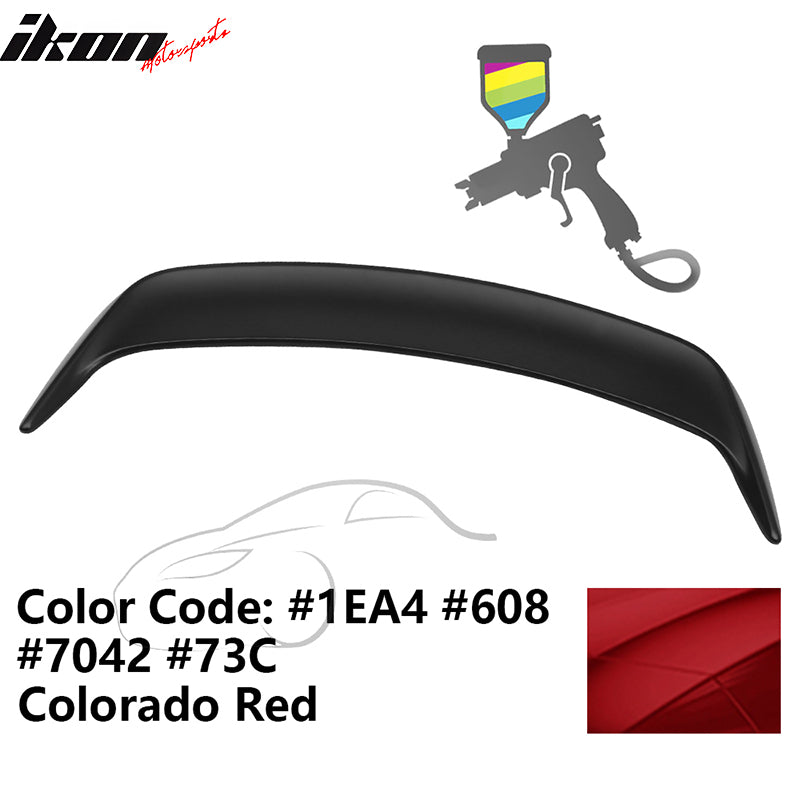 1999-2004 Ford Mustang OE Style #1EA4 Colorado Red Trunk Spoiler ABS