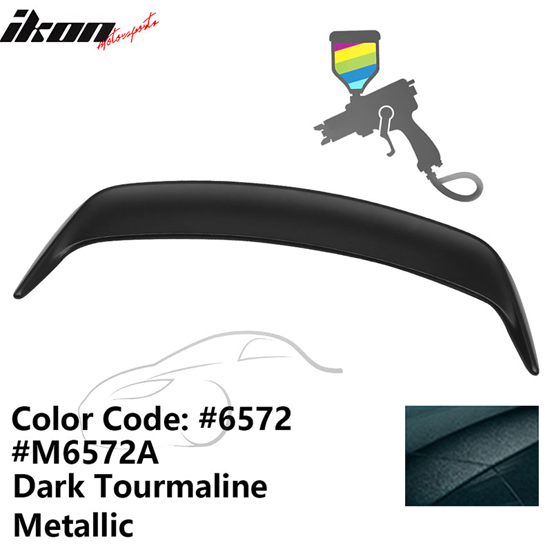 1999-2004 Ford Mustang OE Style #6572 Dark Tourmaline Rear Spoiler ABS