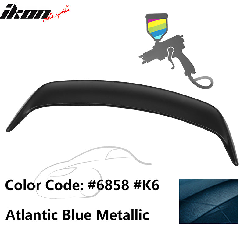 1999-2004 Ford Mustang OE Style #6858 Atlantic Blue Trunk Spoiler ABS