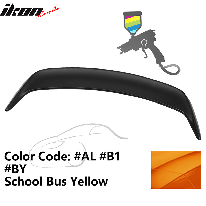 Bus Spoiler Fits 99-04 Ford Mustang Coupe OE Style #AL School Bus Yellow Trunk ...