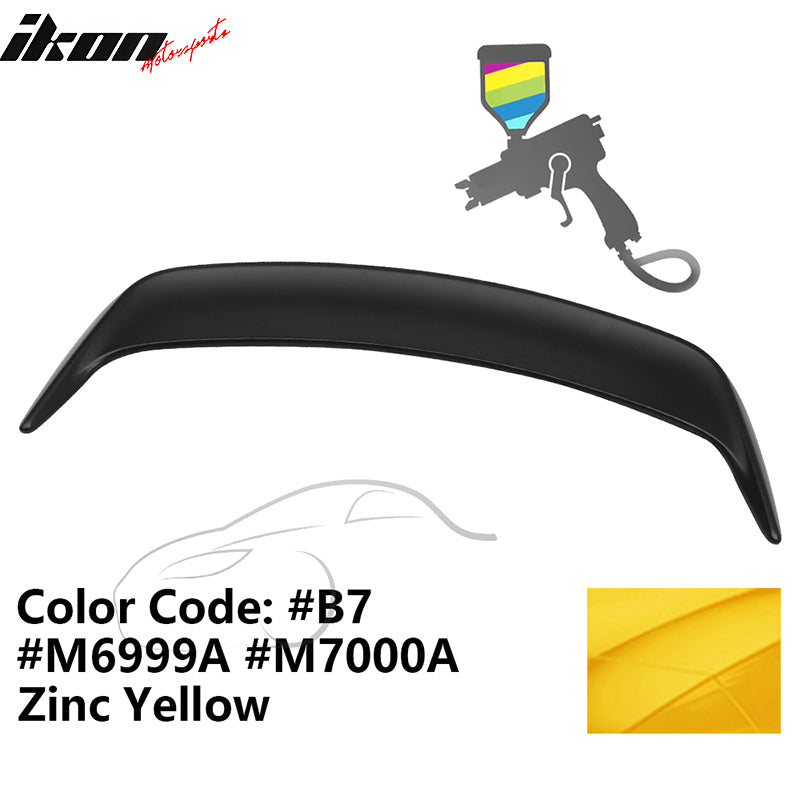 1999-2004 Ford Mustang OE Style #B7 Zinc Yellow Trunk Spoiler ABS