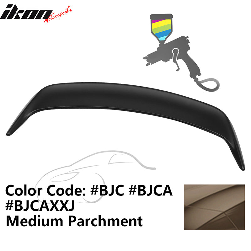 1999-2004 Ford Mustang OE Style #BJC Medium Parchment Rear Spoiler ABS