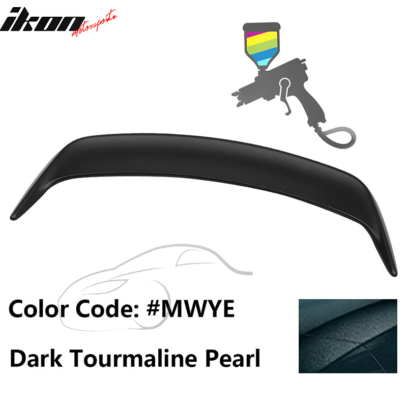 1999-2004 Ford Mustang OE #MWYE Dark Tourmaline Pearl Rear Spoiler ABS