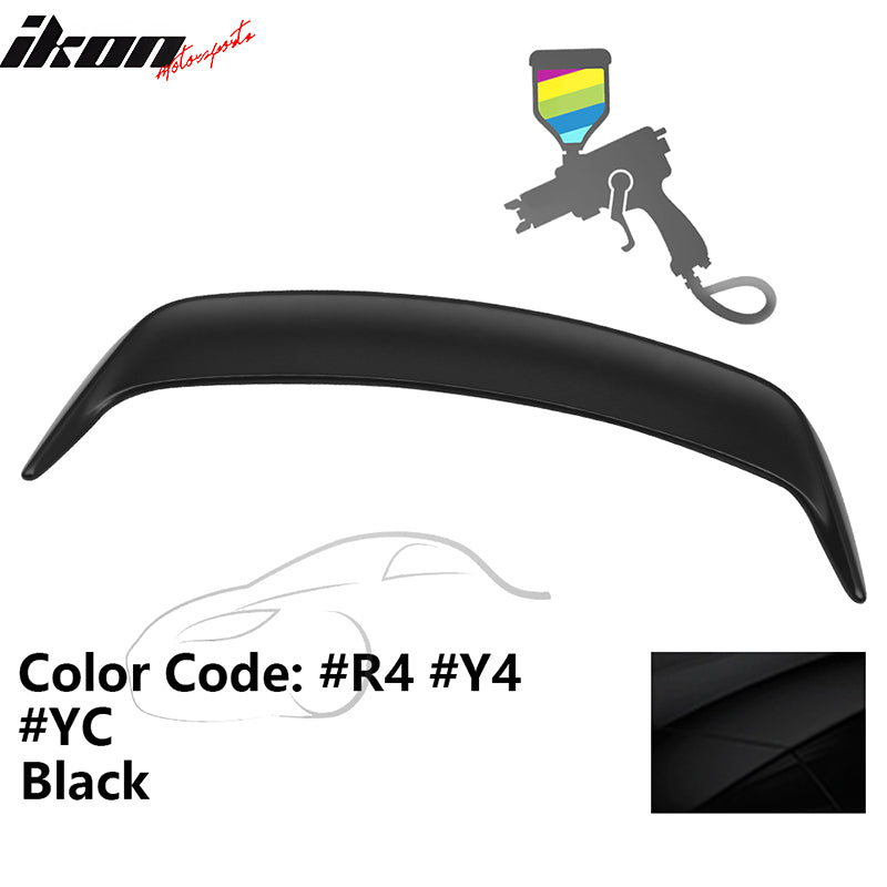 1999-2004 Ford Mustang OE Style #R4 Black Trunk Spoiler ABS
