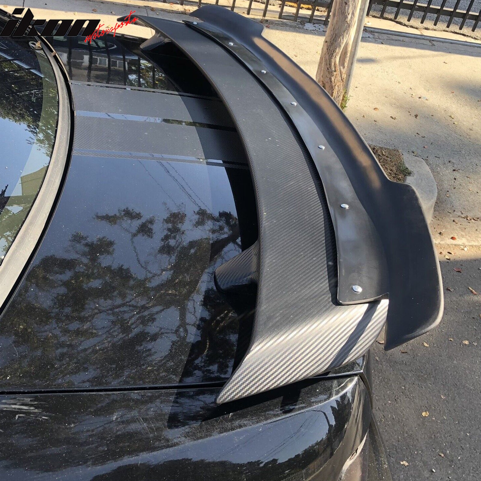 Fits 99-04 Ford Mustang MDA Rear Decklid Trunk Spoiler Gurney Flap Wicker Bill