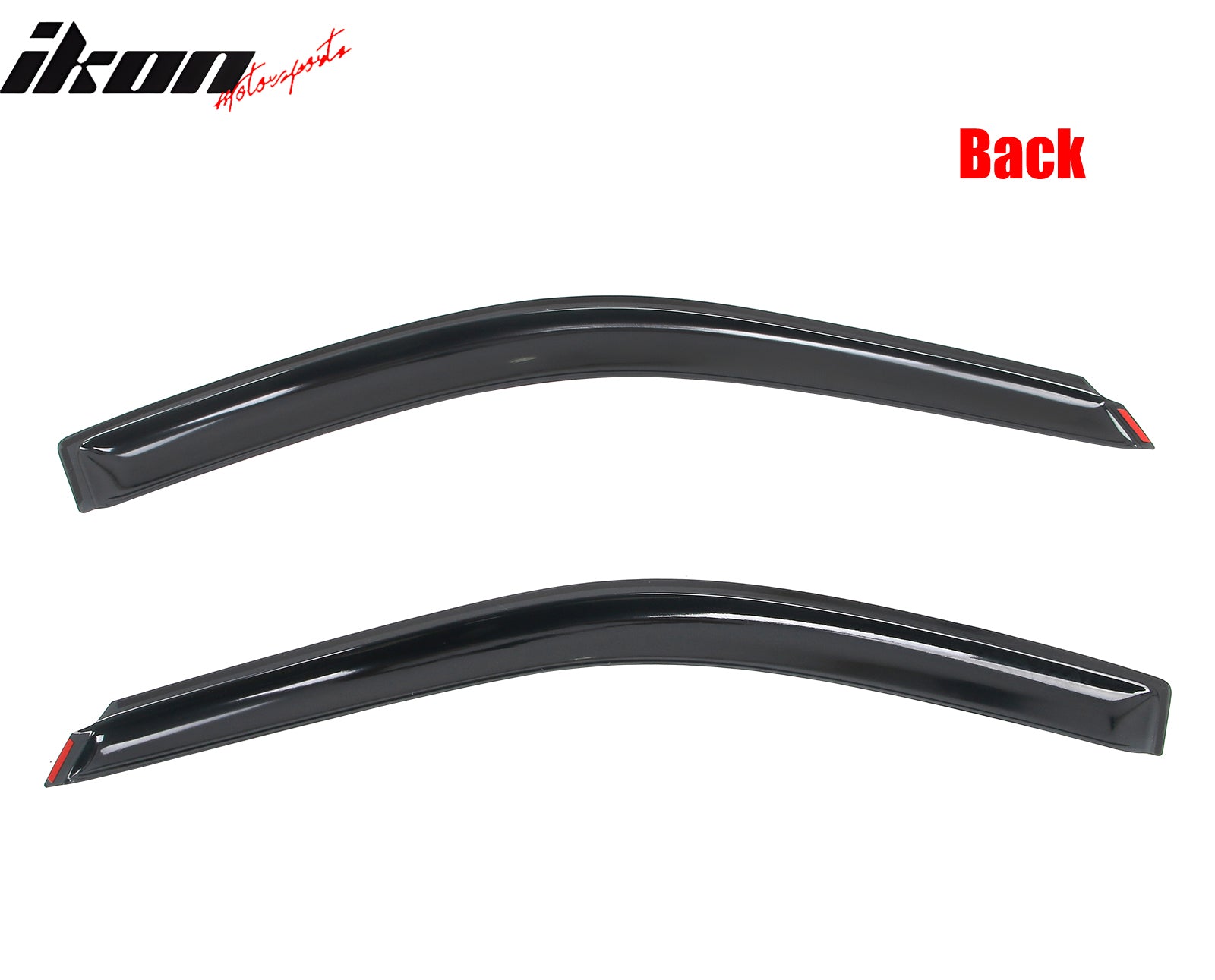 Fits 99-04 Honda Odyssey In Channel Window Visors Sun Rain Vent Sun Deflectors