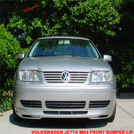 Fits 99-05 Volkswagen Jetta MK4 GLI Style Front Bumper Lip Spoiler Splitter PU