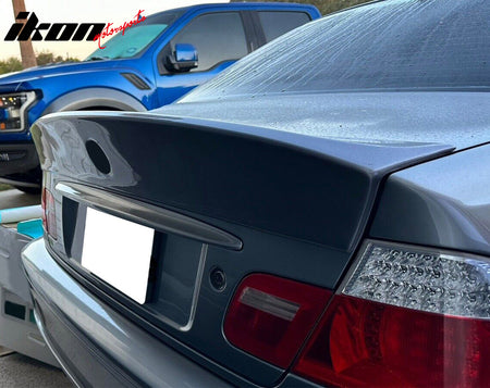 Fits 2000-2006 BMW E46 3-Series Coupe 2DR CSL Style Rear Trunk Spoiler Wing PU